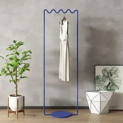 Nordic Style Bedroom Coat Rack Luxury Hallway Clothes Hanger Elegant Space-Saving Garment Stand for Entryway Organization