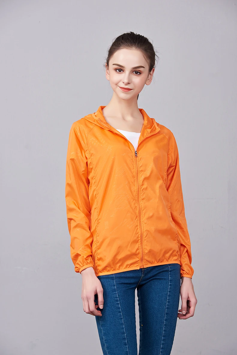 Jnln Männer Frauen wasserdichte Wander jacken schnell trocknende Camping Wind jacke Unisex Outdoor Trekking Regenmantel Anti UV packbare Kleidung – Detail 38