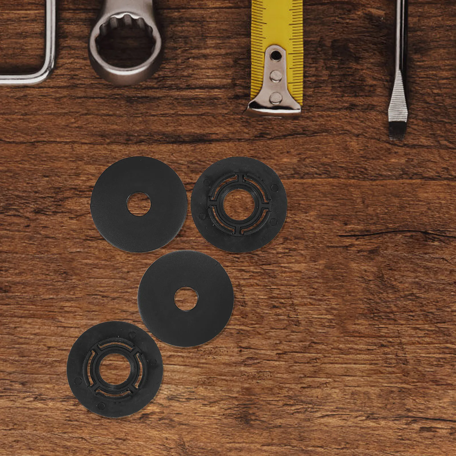 

4Pcs Floor Mat Fixings Car Footpad Anchors Anti-Slip ABS Clips for Secure Fit Universal Auto Mat Retainer Pad Fixings