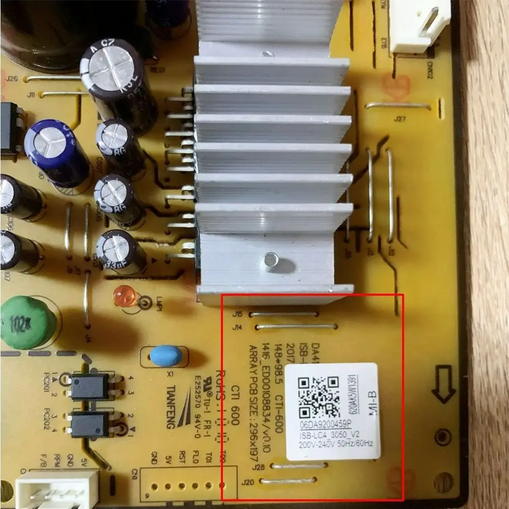 DA41-00814B DA92-00459P Original Motherboard Inverter Board For Samsung Refrigerator