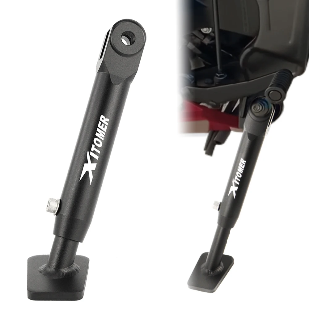 

For Honda CBR650R 2019-2024 CB650R 2019-2025 CBR650F CB650F 2014-2018 Motorcycle Aluminum Adjustable Side Stand Holder Kickstand