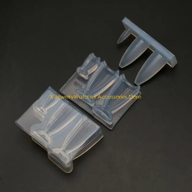 

31KD 3D Small Glass Bottle Resin Mold Drink Bottle Jar Goblet Cup Simulated Mold