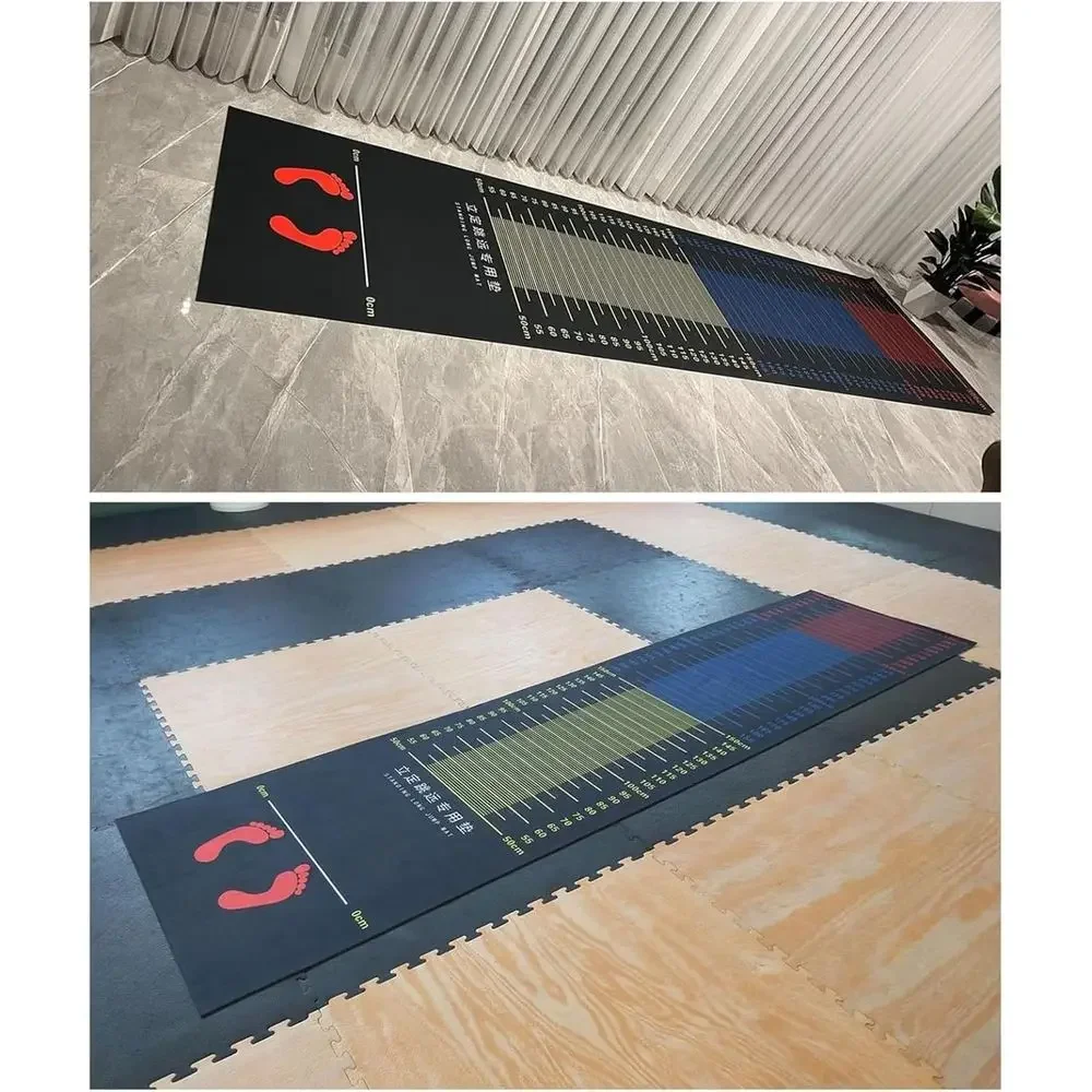 11.5ft x 3ft Long Jump Mat for Standing Jump Training - Indoor Gym Exercise Pad view 6