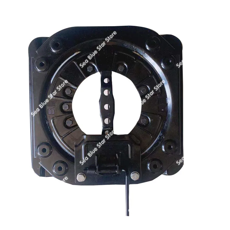 The car seat turntable rotates 360 degrees, and the modified RV, commercial vehicle, and van seat chassis turntable are unive