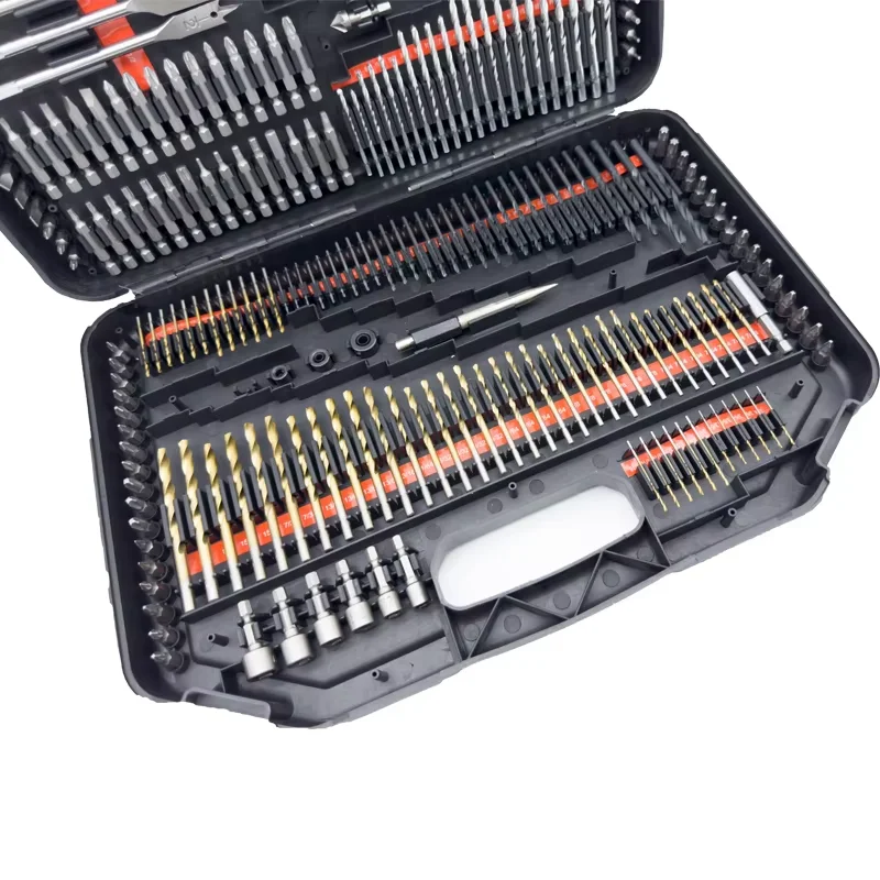 246pcs Drill Bit Set for Metal Wood Masonry DIY Projects Durable and Comprehensive Tool Kit