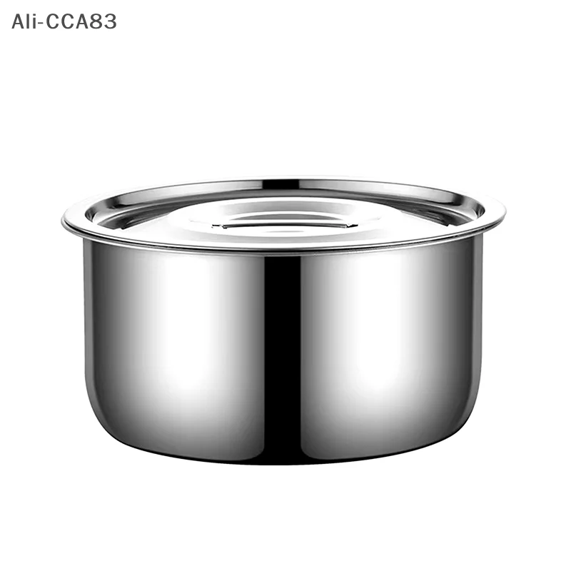 

5Pcs/3Pcs 2025 New Stainless Steel Bowl With Lid Kitchenware Tableware Steamed Egg Bowl For Home Kitchen Tool