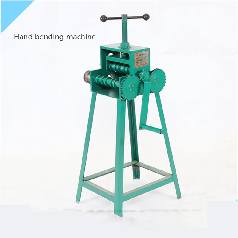 50 Type Hand Crank Pipe Bender Multi-Function Calender Square Arc Pipe Bender Steel Metal Pipe Bender Steel Pipe Bender