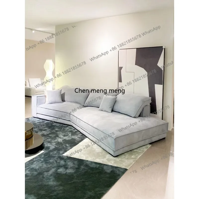M132 Transform Living Room Sleek Modern Italian Leather Sofa Elegant Minimalist Design Ultimate Luxury Comfort Canape Salon