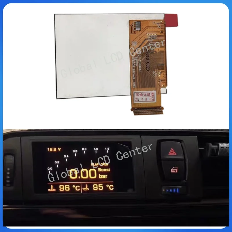 Original 2.8 inch LCD Display Screen For Awron Gauge Demo e9x Display Replacement repair components and parts