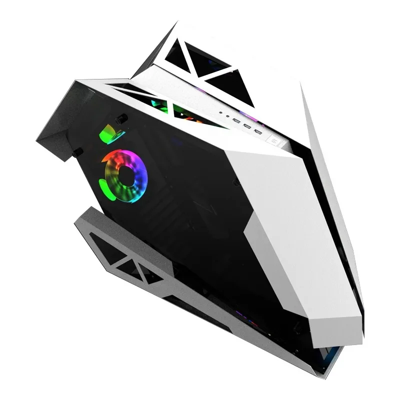 

LOVINGCOOL Factory Low Price Computer Gaming Case OEM Manufacturer Custom LOGO Mid ATX Tower Gaming Computer Pc Case For Gaming