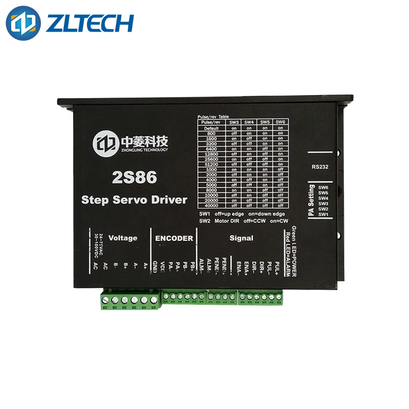 Großhandel 2 Phasen 86 Serie Nema 34 Clsoed Loop Servo Stepper Driver für CNC-Fräser
