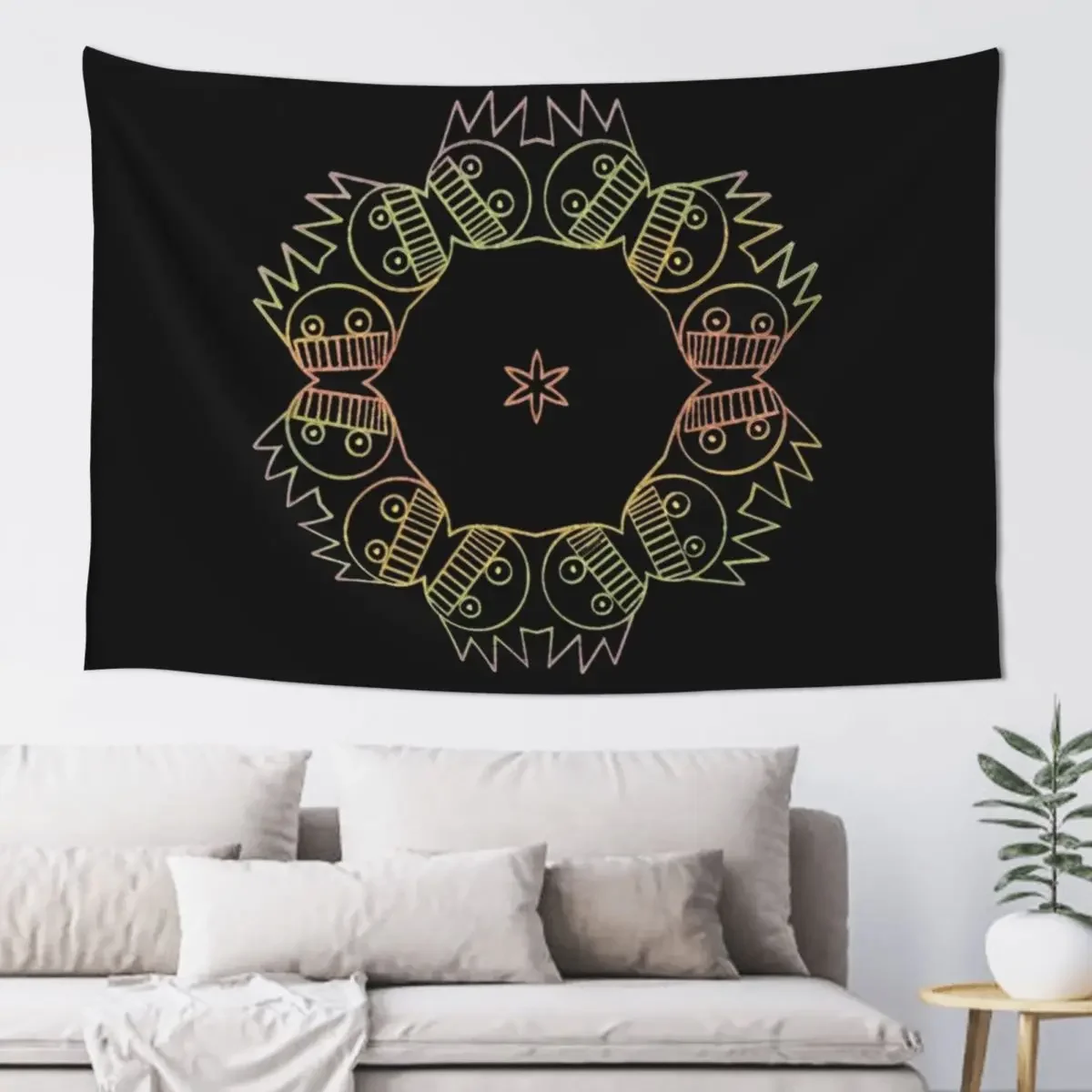 

Ween Fractal Boognish Tapestry Wall Hangings Decoration House Decor Decoration Home Room Decorating Aesthetic Tapestry