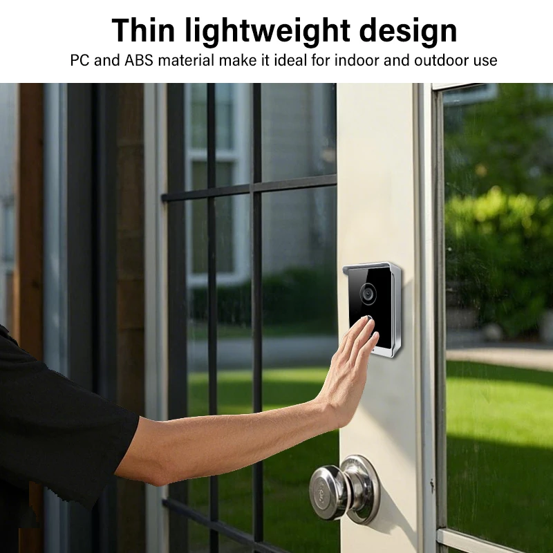 Dahua 2MP Villa Door Station Full digital PoE Video Intercom Two-way Talk Doorbell IR Night Vision Card/APP Unlock VTO2211G-P-S2