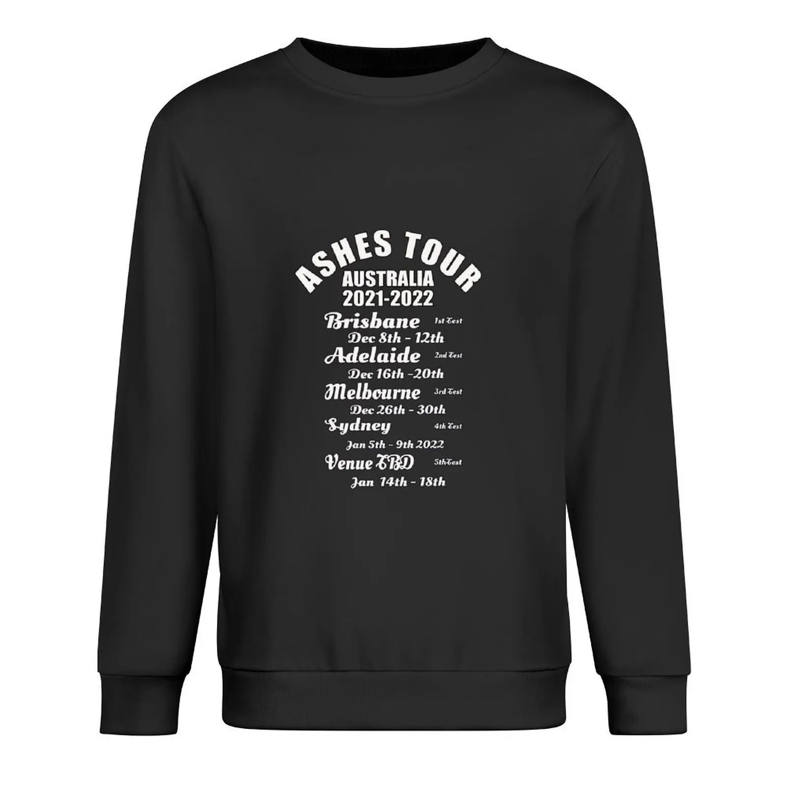 

Dates and Venues Ashes Tour 2021-2022 England in Australia Pullover men clothes men's sweat-shirt set sweatshirts for men
