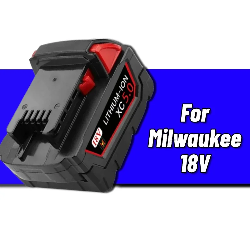 

Для Milwaukee 18V 12Ah сменный аккумулятор M18 XC Li-Ion 48-11-1860 48-11-1852 48-11-1850 48-11-1840 48-11-1820