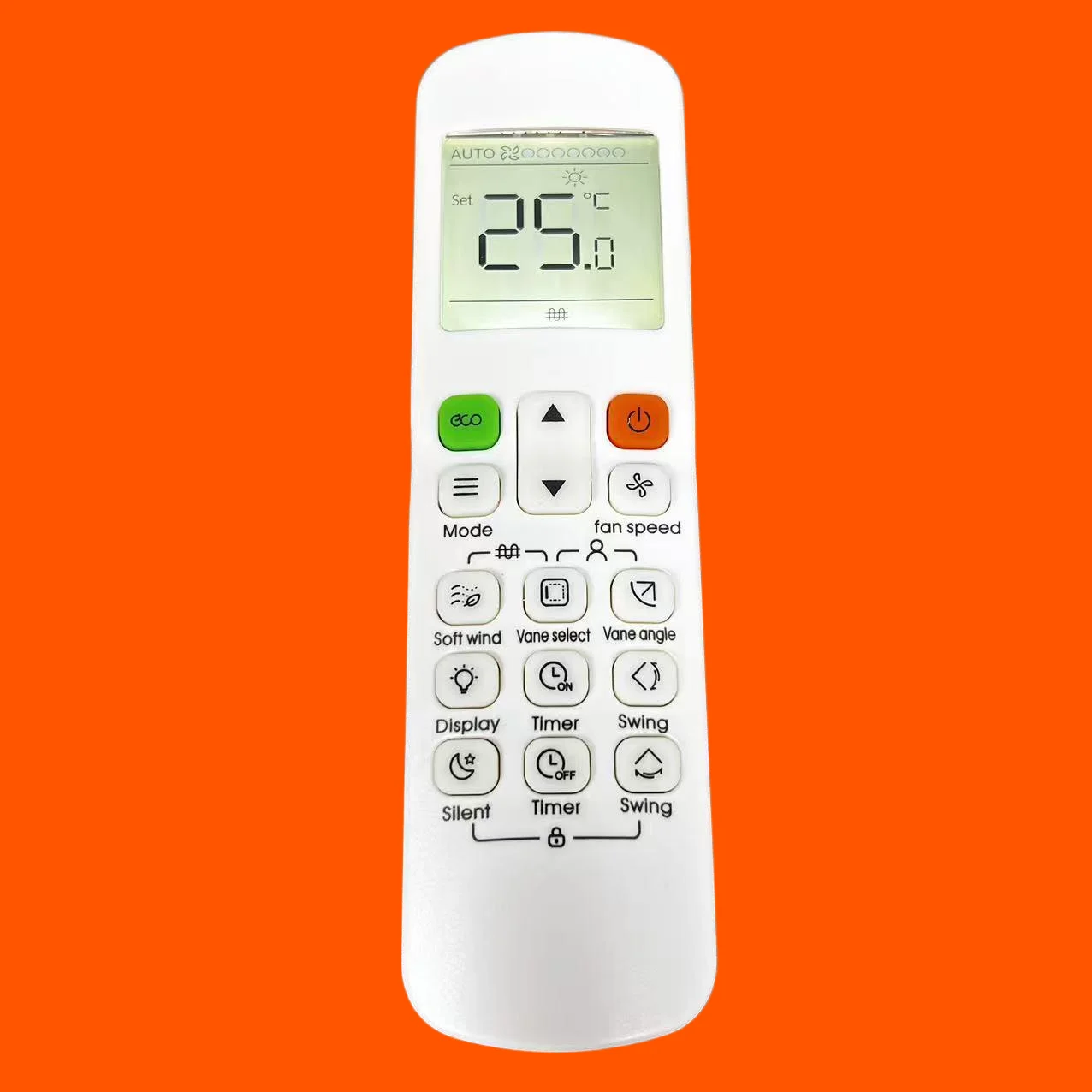 جهاز التحكم عن بعد RM12F لمكيف الهواء ATOM Midea INTENSITY kaysun #1