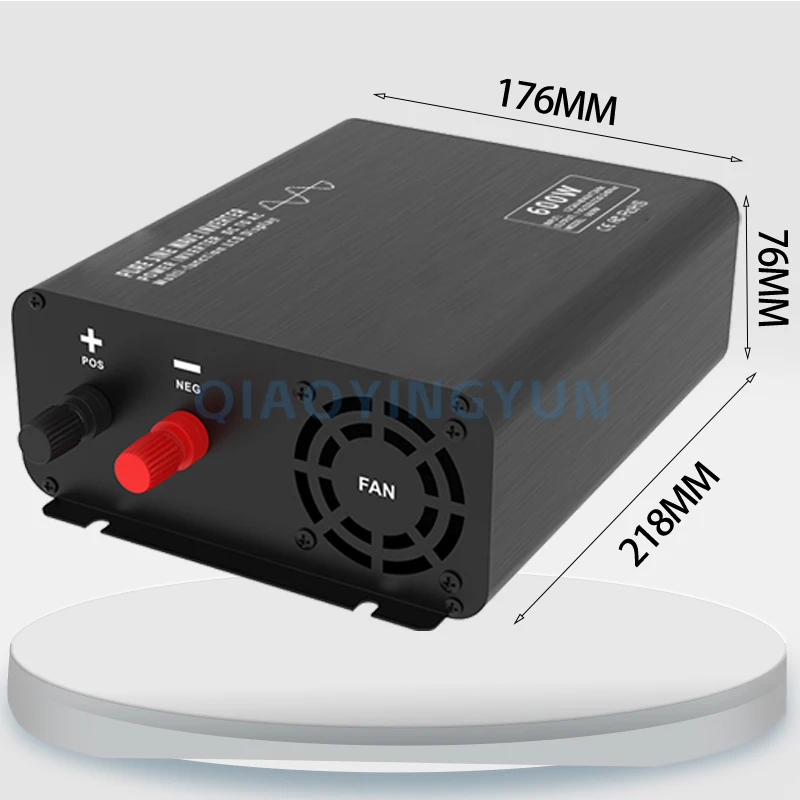 Household 600W Pure Sine Wave Inverter 12V 24V  48V 60V 72V DC TO 110V 220V AC Off Grid Inverter Power Converter For car