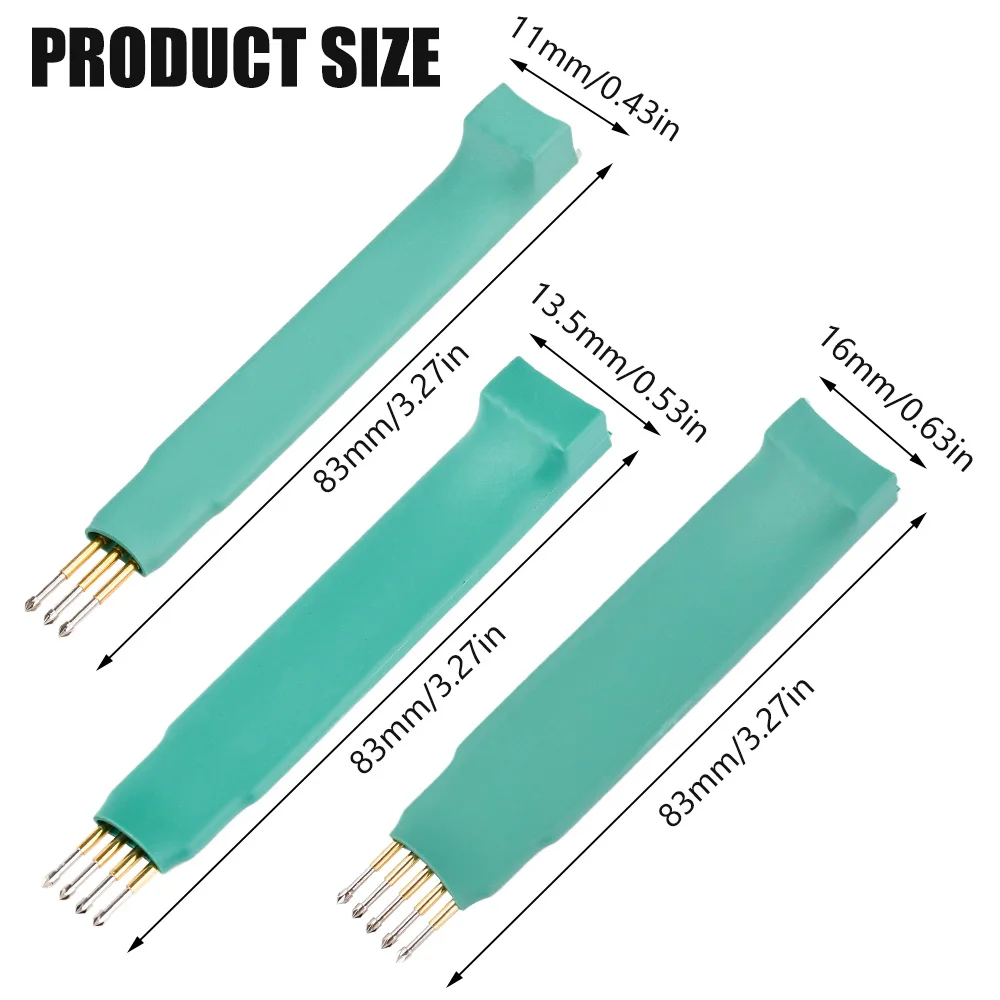 Programmierstift 2,54 mm Rastermaß 2P 3P 4P Microchip Federstifte Testsonde mit DuPont-Kabeln, Pogo-Pin für STC, STM32, STM8 Programmierung – Detail 10