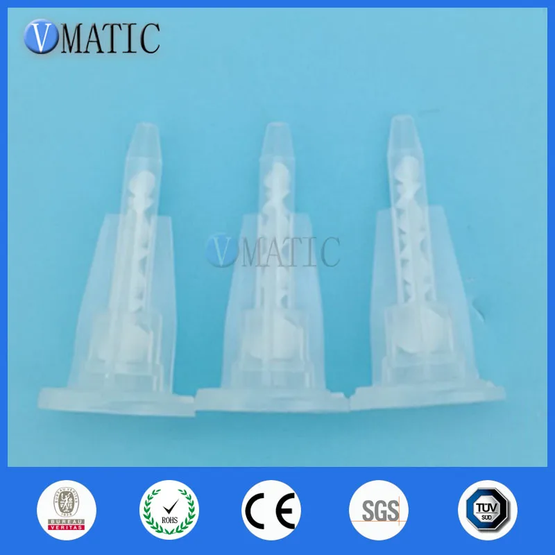 

Free Shipping MA3.0-8S Plastic Static Mixer Tip Mixing Nozzle For Epoxy Cartridge