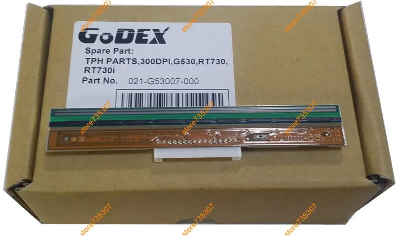 new original GODEX G530 RT730 RT730i G-530 G-530U G300 barcode printer head G530U G530UP 300dpi thermal print head printhead