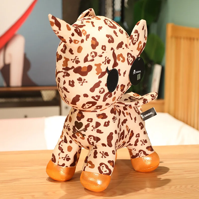 Tokiodki-カラフルなユニコーンぬいぐるみ,27/45cm,かわいい人形