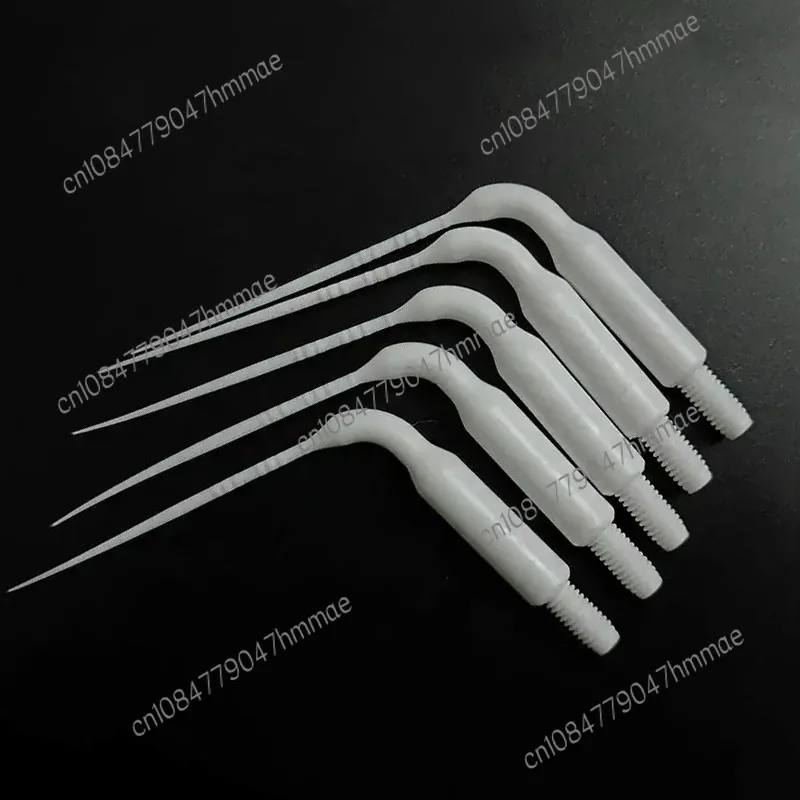 Dental Root Canal Swing Washing Work Tip Needle Polymer Material Pneumatic Tooth Cleaning Mobile Phone Swing Washing Head