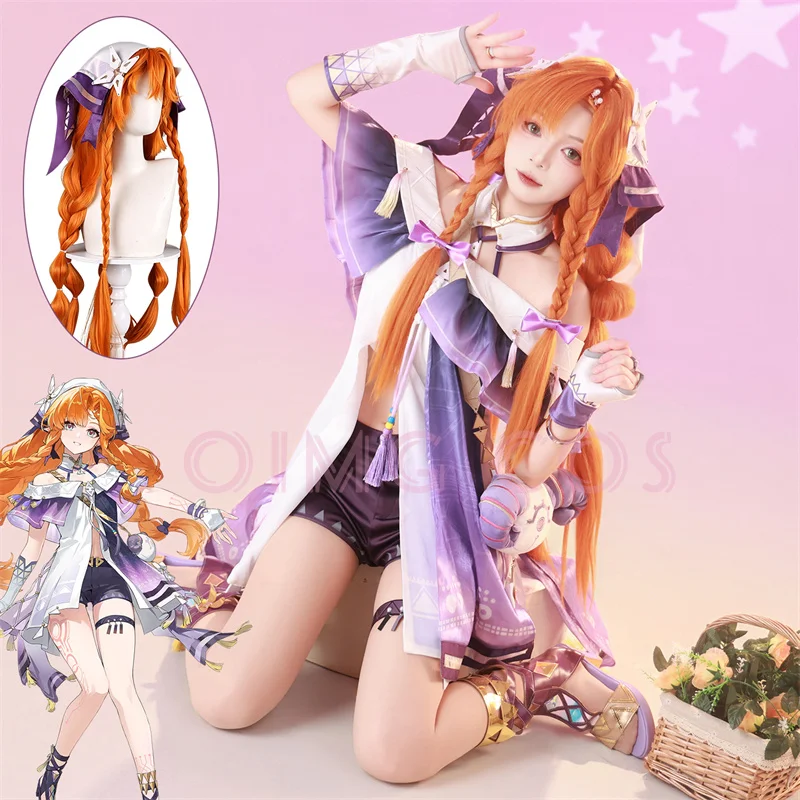 

Wuthering Waves Sigrika Cosplay Costume Carnival Uniform Anime Halloween Costumes Women Game