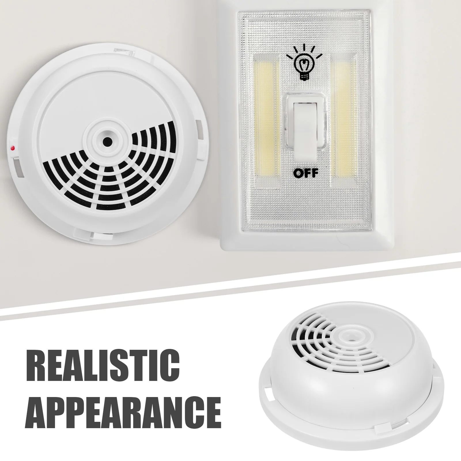 صندوق الأمان المنبه 4.52X4.52X1.77 بوصة حاوية النقود المخفية لتخزين المجوهرات المال وهمية الدخان الأمن إخفاء #3