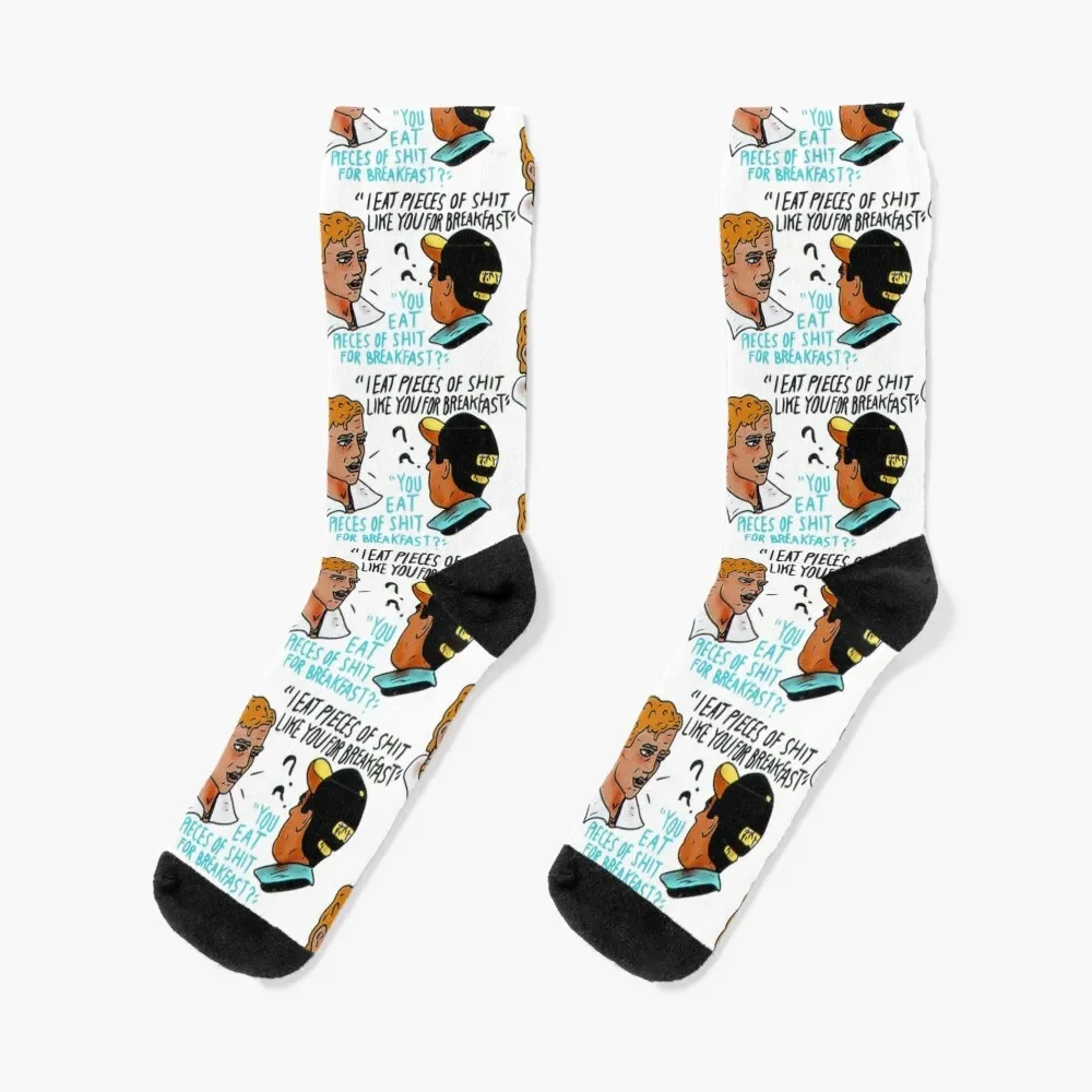 

Happy Gilmore Socks floral Climbing gifts Mens Socks Women's