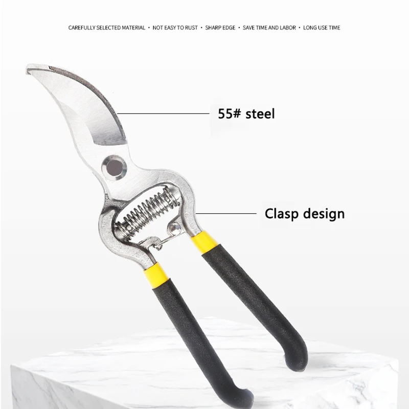 Heavy Pruning Shear Pruners Cutters Pruning Tool Durable Branch Cut Scissors Plant Trimmer Garden Shears Gardening Tools 1Pc