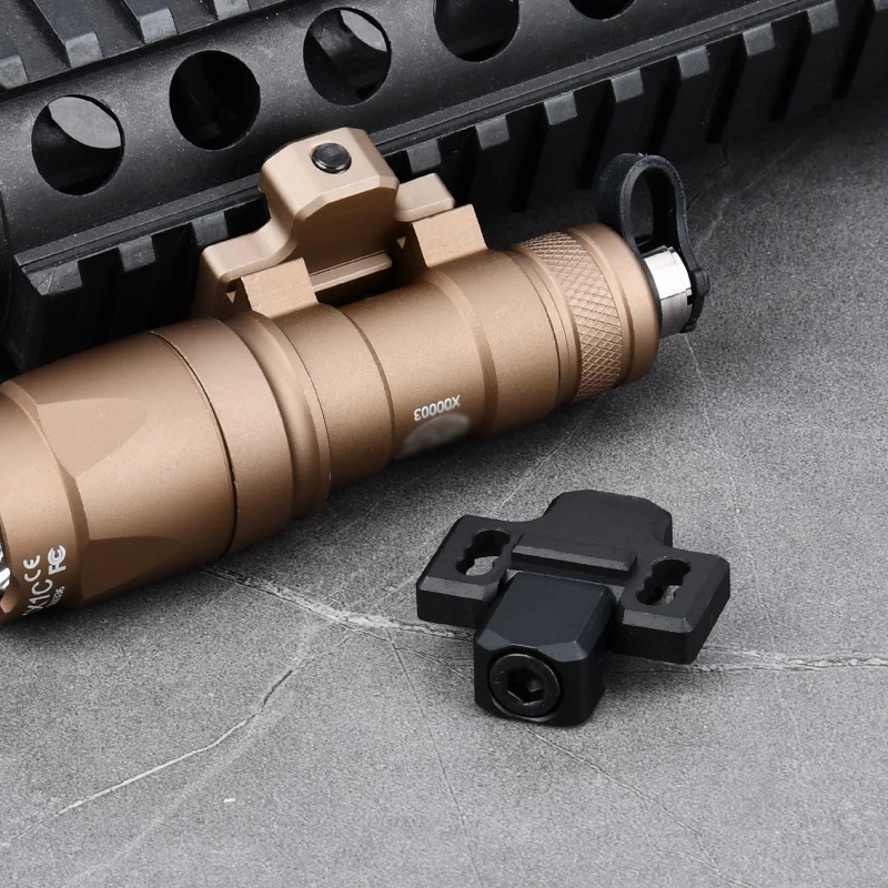 ARIS Surefir PLHv2 M600 Inline Scout mount M300 Flashlight Weapon Scout Light Offset Base Fit Hunting Airsoft Rifle Mlok Keymod