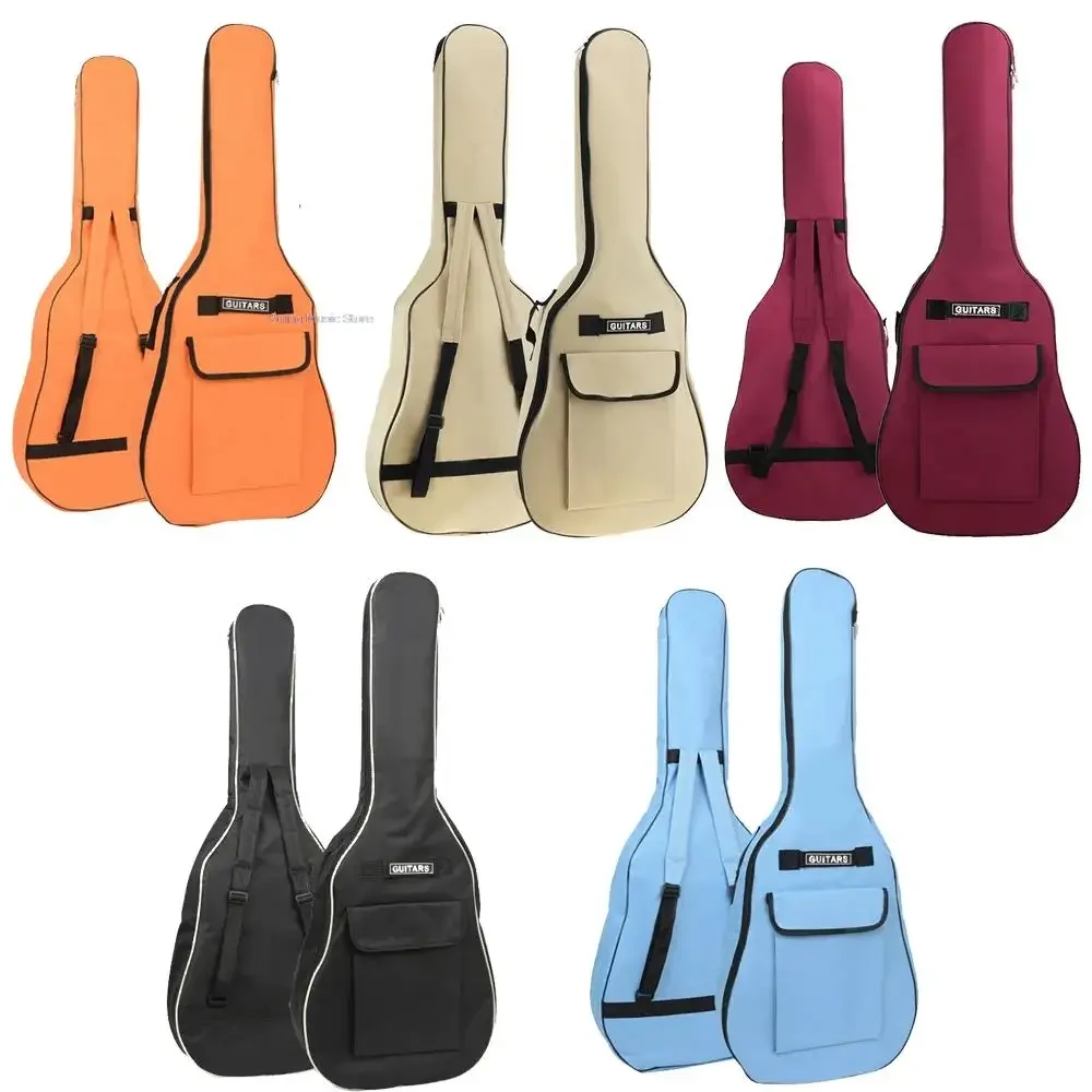 41 Inch Guitar Bag SLADE Oxford Fabric Acoustic Soft Case Double Shoulder Straps Padded Waterproof Guitars Backpack