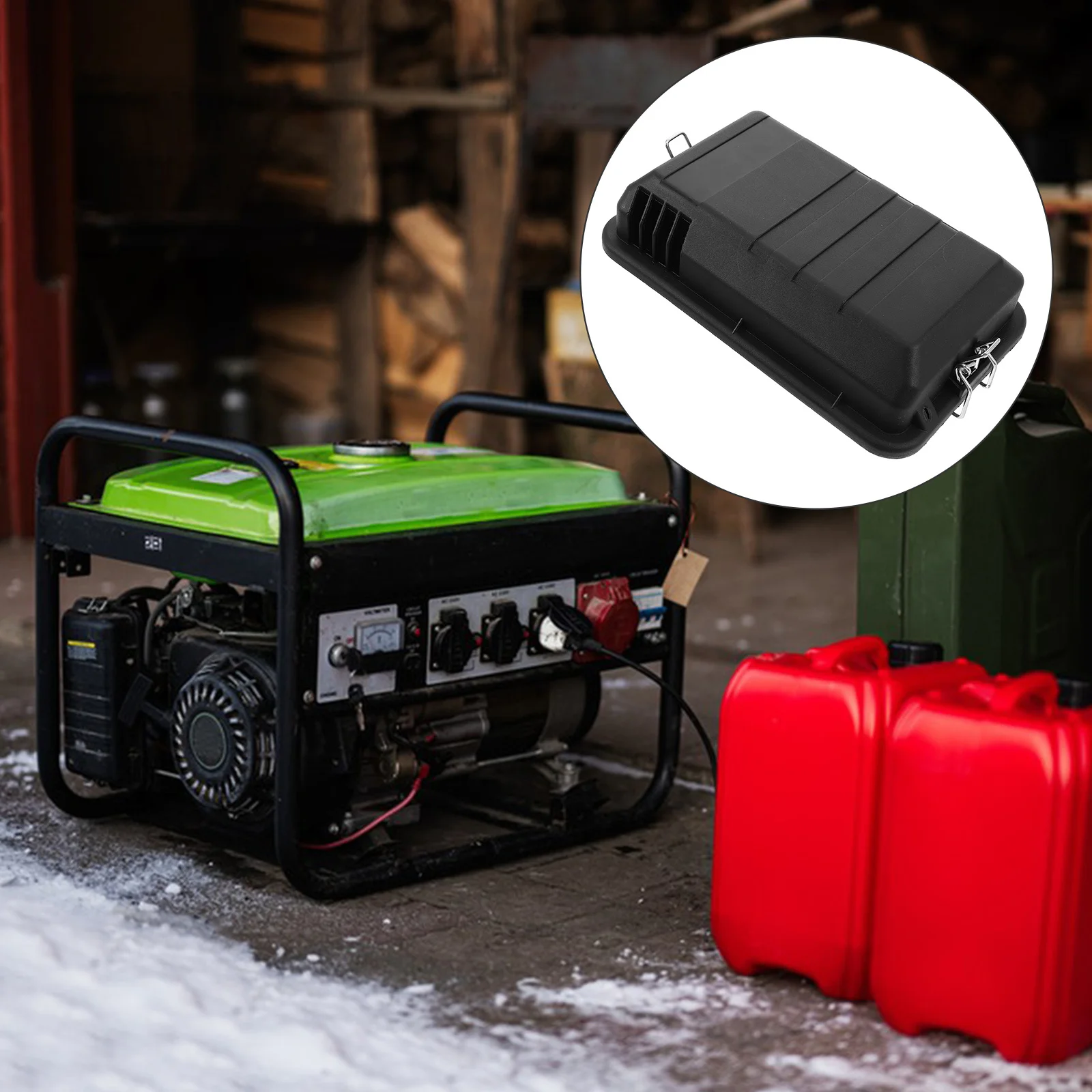 

Generator Air Filter Housing Box Cover Assembly 2-3Kw Outdoor Weatherproof Air Filter Box for Generator