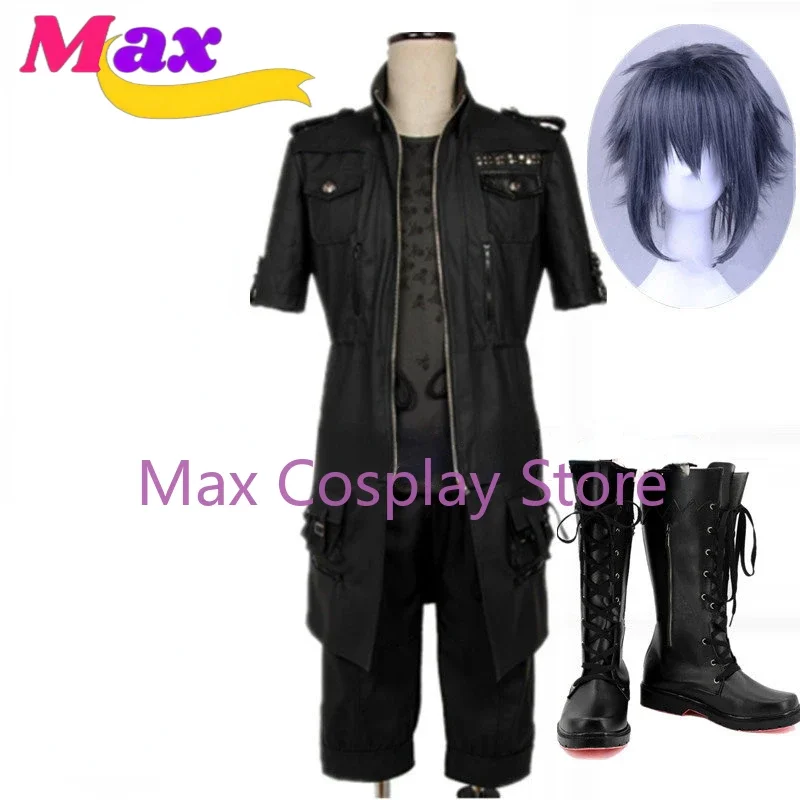 wby2 Cosplay Noctis Lucis Caelum Cosplay Costume shoes Outfit Coat Gloves Pants T-shirt Halloween party Costume FF