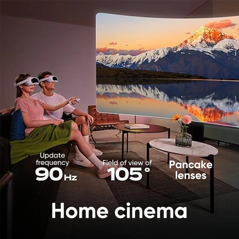 نظارات VR لاسلكية ثلاثية الأبعاد من Pico 4 Ultra ، كوالكوم ، سنابدراجون XR2 ، شاشة Gen 2 ، شاشة 90 هرتز ، درجة FOV105 ، 45 واط ، شحن سريع ، WIFI7 ، 12 جيجابايت ، GB