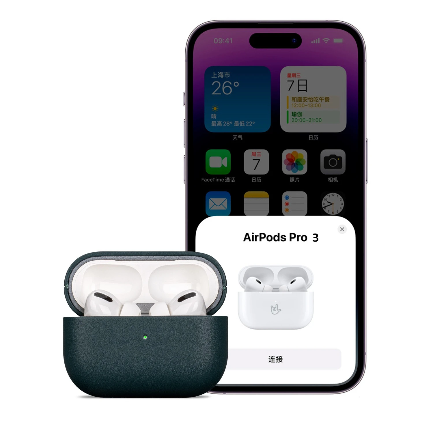 ل Airpods Pro 3 (2025) حافظة واقية لسماعات الأذن من الجلد الطبيعي سماعة لاسلكية تعمل بالبلوتوث سماعات فاخرة غطاء مقاوم للخدش #6