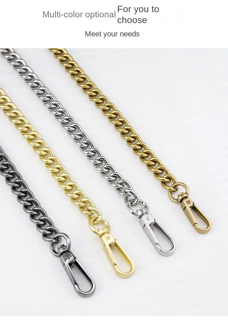 

Bag Chain Accessories Shoulder Strap Women's Bag Crossbody Bag Chain Replacement Metal Chain
