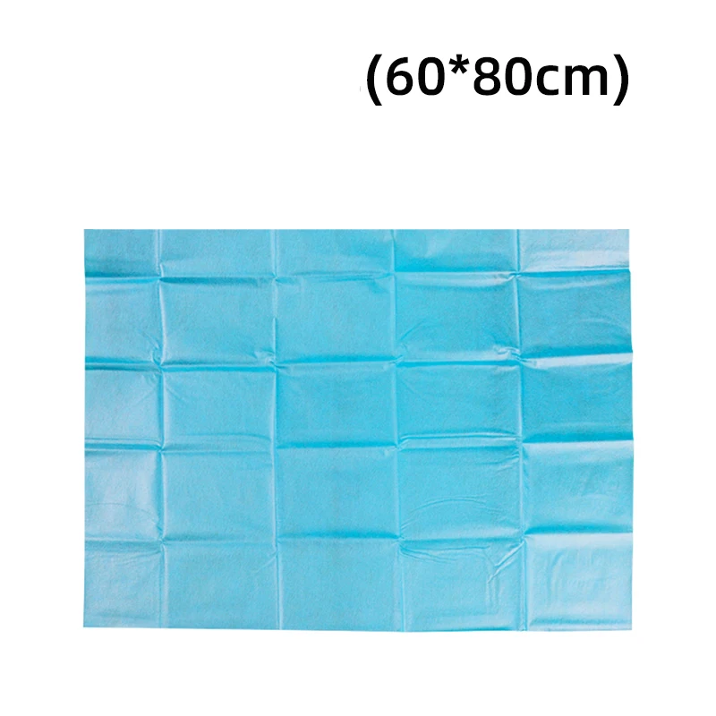 Disposable Surgical Drapes Surgical Sheet Blue Surgical Towel Non-woven Sterile Hole Sheet 600*800mm 600*600mm