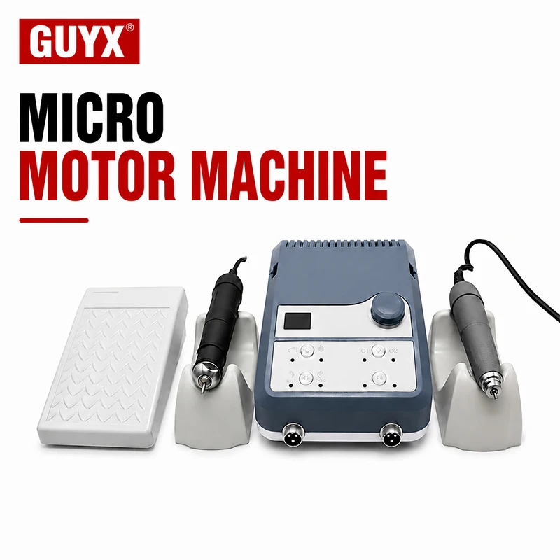 Brushless Micro Motor Machine High Speed Jewelry Jade Polishing Engraving Drilling Grinding Machine With Dual Handle