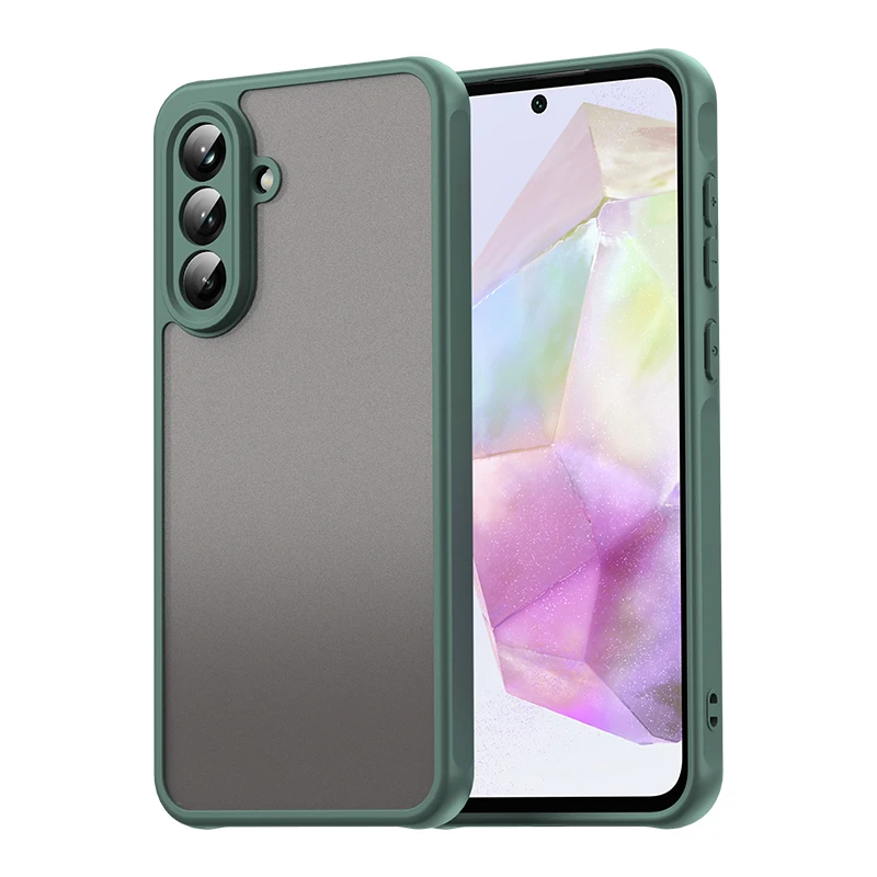 Nieuwe Armor Bumper Shockproof Telefoon Case Voor Samsung Galaxy A16 4G A26 A36 A56 A35 A55 5G siliconen Hard Cover Capa