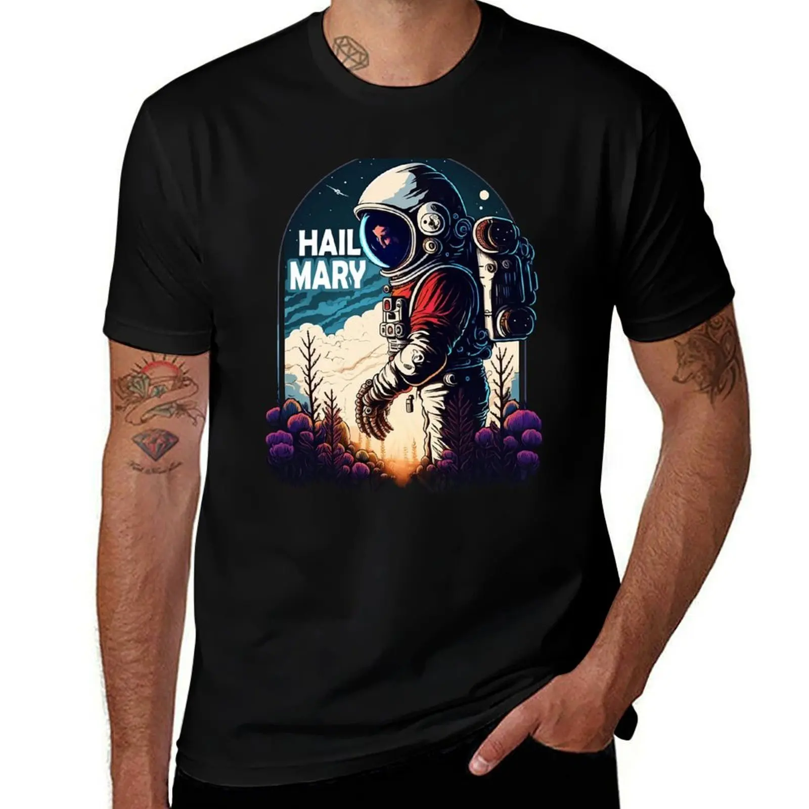 

Project hail mary T-Shirt gifts for boyfriend custom t shirt croswit shirt man boys animal print shirts men graphic