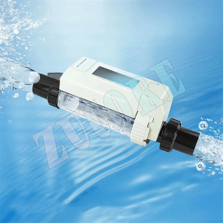 EC8/EC12/EC16/EC20 Cloratore per piscina Generatore di cloro per acqua salata Elettrolisi Cloratore di sale per piscina Vasca idromassaggio Spa 24V