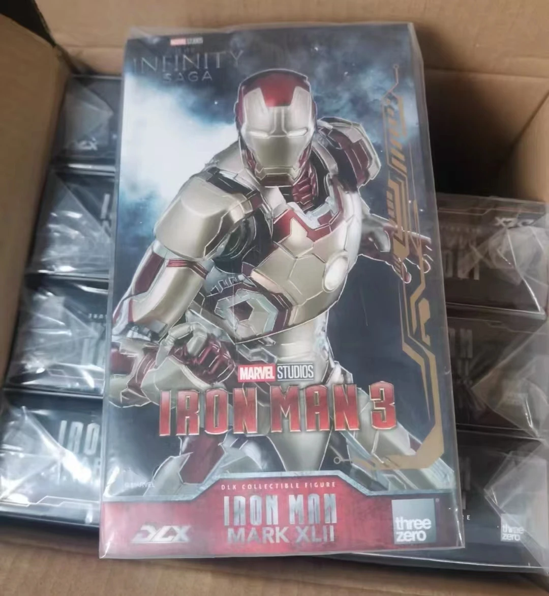 In Stock 100% Original Threezero DLX Iron Man 3 Iron Man Mark 42