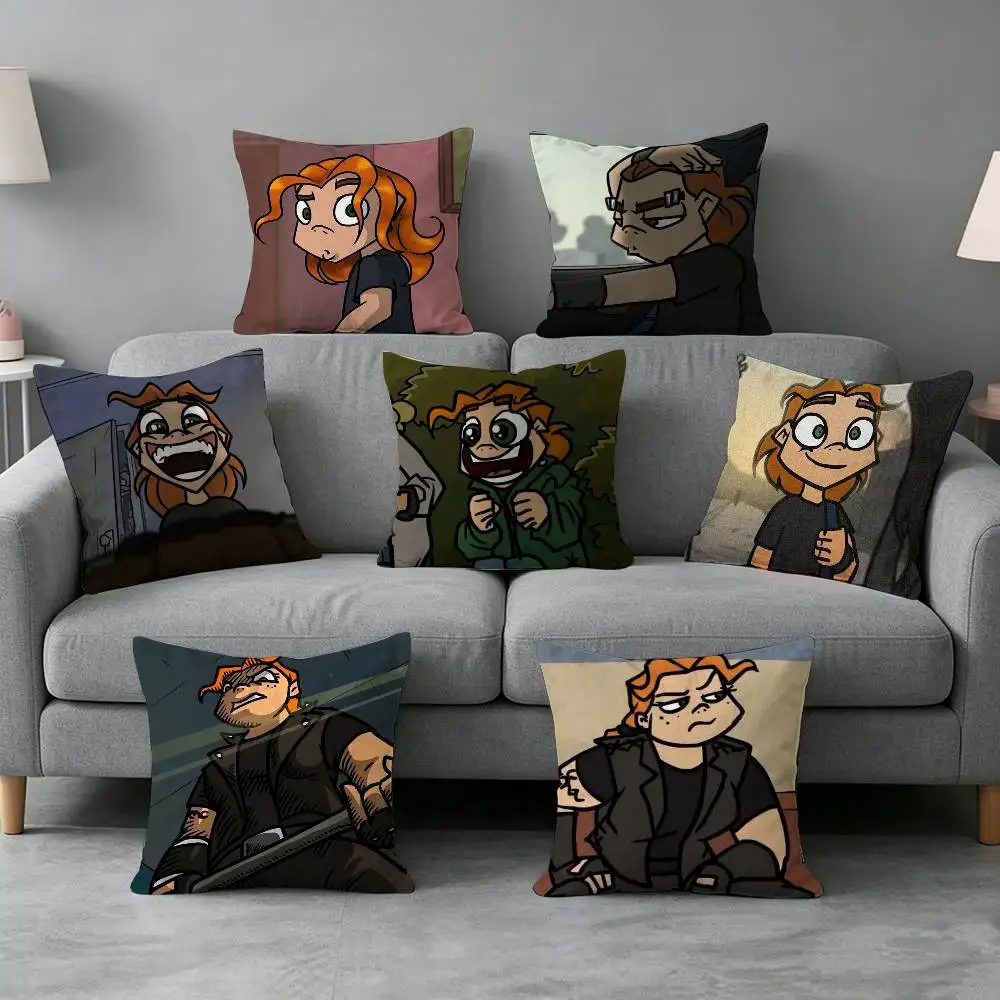 Metal Family Biker Mom-m Pillow cover gift High definition digital printing,Surprise  vivid pattern Household.