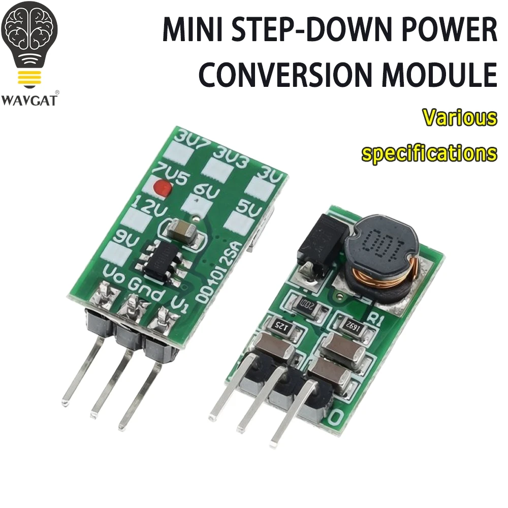 WAVGAT DD4012SA 1A DC 5-40V to 3V 3.3V 3.7V 5V 6V 7.5V 9V 12V Regulator DC-DC Step-Down Buck Converter Module Board