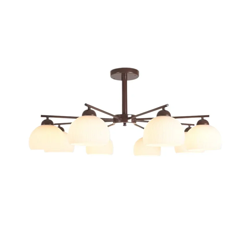 Simple modern retro ceiling light wabi-sabi wind restaurant Japanese bedroom study light
