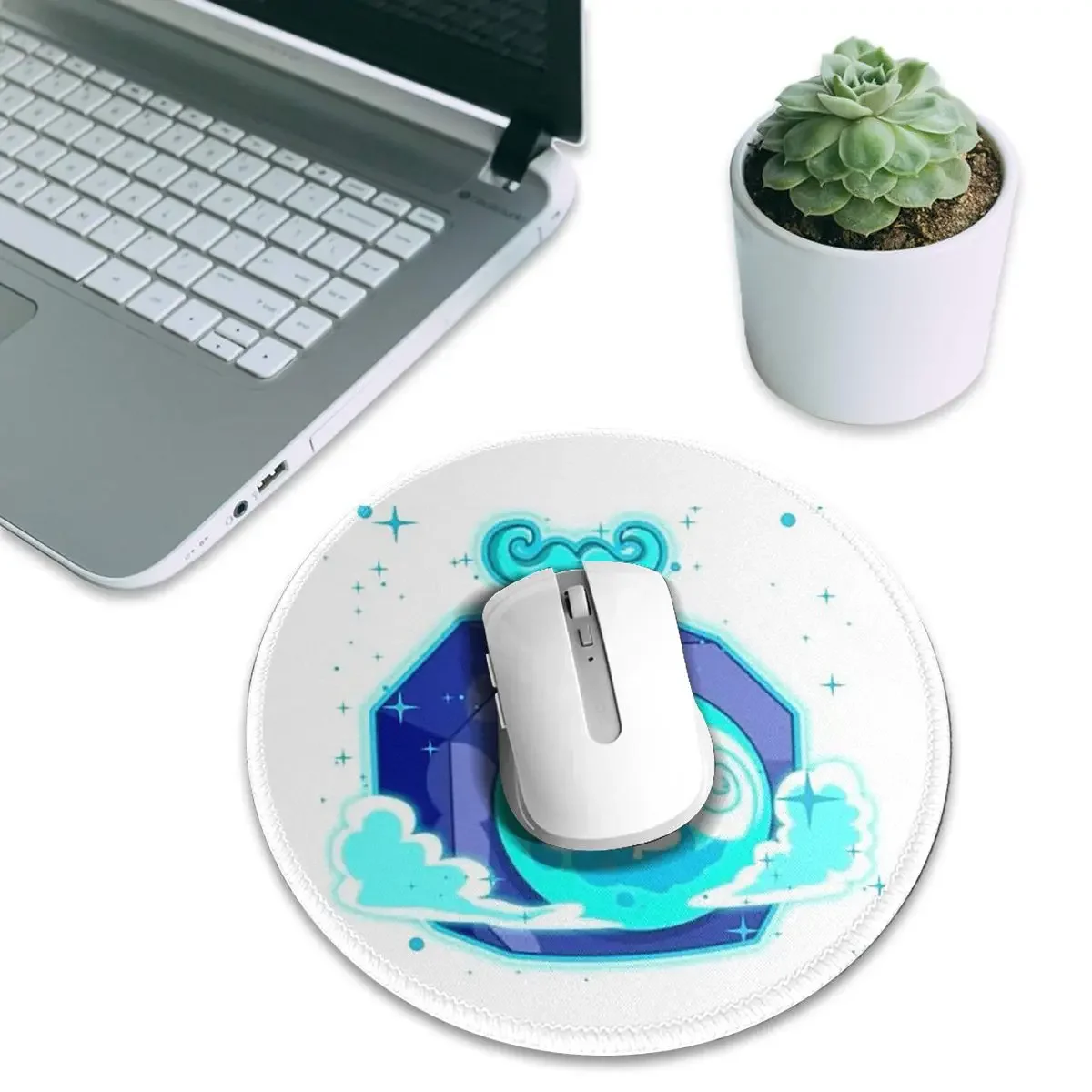 Blox Fruits Game Round Mouse Pad Computer Keyboard Mouse Mat Gamer PC Desk Mat Office Table Mats