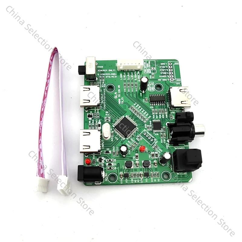 

Lusya HDMI/MHL to Dual-mode Separation Extraction Audio I2S/DSD/Fiber Coaxial Converter Switch Board T0731 HDMI to I2S/IIS
