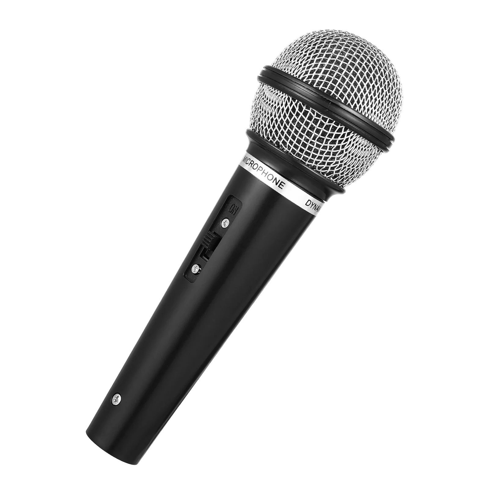 

Simulation Microphone Kids' Singing Prop Toddler Toys Decorations Realistic Model Singer Pretend Play for Plastic Entertainment