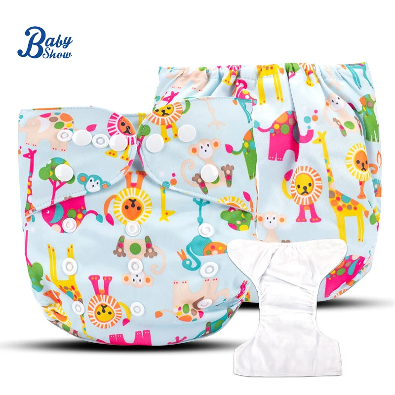 

Reusable Washable Diaper Suede Cloth One Pocket Breathable Baby Diapers Toilet Training Pant Ecological Cloth Nappy for Babies